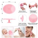 Silicone Face Scrubber and Cleansing Brush Set