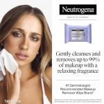 Neutrogena Night Calming Makeup Remover Wipes Twin Pack