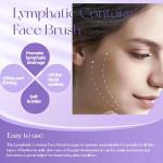 Lymphatic Contour Face Brush for Sculpting and Glow