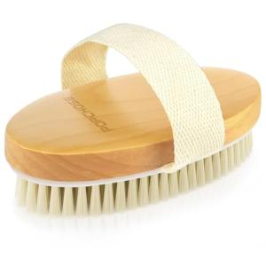 Natural Bristle Body Brush for Smooth Skin