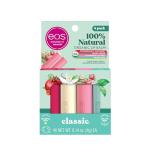 eos Natural Lip Balm Sticks 4-Pack Variety