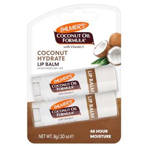 Coconut Oil Lip Balm Duo for Hydrated Lips