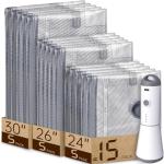 Travel Vacuum Bags with Air Pump - 15 Combo