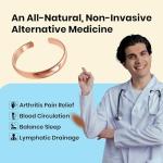 Adjustable Pure Copper Cuff Bracelet for All