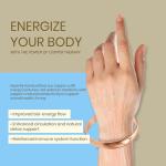 Adjustable Pure Copper Cuff Bracelet for All