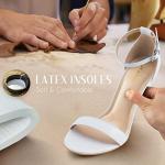 Chic White Ankle Strap High Heel Sandals