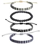 Stylish 4pc Beach Bracelet Set for Anyone
