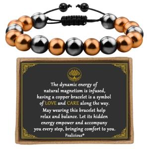 Stylish Copper Magnetic Bracelet for Him and Her