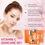 6-Piece Hydrating Skincare Set with Vitamin C