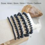 Black Onyx Healing Gemstone Stretch Bracelet