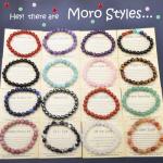 Black Onyx Healing Gemstone Stretch Bracelet