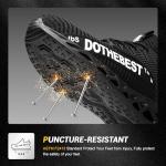 Stylish Lightweight Steel Toe Slip-On Sneakers