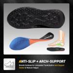 Stylish Lightweight Steel Toe Slip-On Sneakers