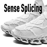 Poramea Unisex Slip-On Tennis Shoes White