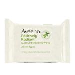 Aveeno Radiant Makeup Removing Face Wipes, 25 ct