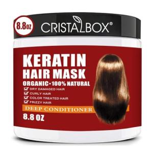 Luxury Keratin Hair Mask for Damaged Hair