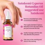 Gentle Cyperus Rotundus Hair Removal Essential Oil