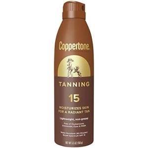 Broad Spectrum SPF 15 Tanning Sunscreen Spray