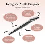 Kitsch Exfoliating Facial Razor Set for Women