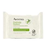 Aveeno Radiant Makeup Removing Face Wipes, 25 ct