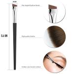 Precision Eyeliner Brush Set with Synthetic Bristles