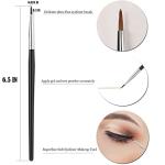 Precision Eyeliner Brush Set with Synthetic Bristles