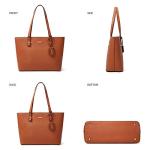 Chic Women’s Faux Leather Tote and Purse Set