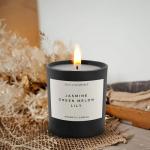 Luxury Coconut Wax Candle - Jasmine & Green Melon