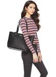 Chic Women’s Faux Leather Tote and Purse Set
