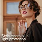 Stylish Oversized Blue Light Glasses for Everyone