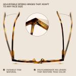 Stylish Oversized Blue Light Glasses for Everyone