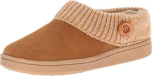 Clarks Women's Cozy Knitted Collar Clog Slipper