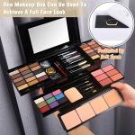 Luxury Makeup Kit with Mirror and 58 Colors