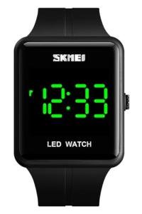 Gosasa Waterproof LED Digital Sports Watch - Black