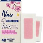 Nair Hair Removal Wax Strips with Orchid Essence
