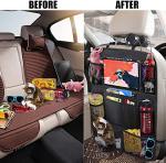 ULEEKA Backseat Organizer with Table Holder and Pockets