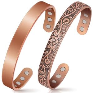 Magnetic Copper Detox Bracelet for Stylish Wellness