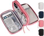 Stylish Waterproof Travel Organizer for Cables and Tech