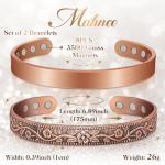 Magnetic Copper Detox Bracelet for Stylish Wellness