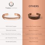 Solid Copper Handmade Tibetan Bracelet for All