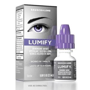 LUMIFY Redness Relief Eye Drops, 0.08 fl oz