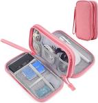 Stylish Waterproof Travel Organizer for Cables and Tech