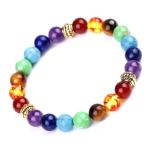 Chakra Lava Rock Bracelets Set for All