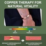 Handmade Copper Cuff Bracelet for Men & Women