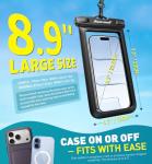 Waterproof Phone Pouch - Beach Travel Essentials 2 Pack