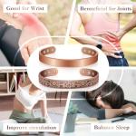 Magnetic Copper Detox Bracelet for Stylish Wellness