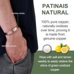 Handmade Copper Cuff Bracelet for Men & Women