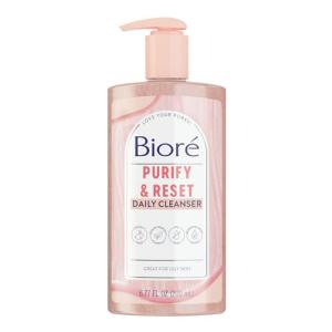 Bioré Rose Quartz Charcoal Facial Cleanser