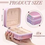 Yinkin Mini Jewelry Case Set for Travel