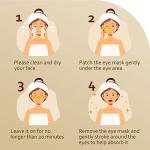 24K Gold Under Eye Masks - 30 Pairs